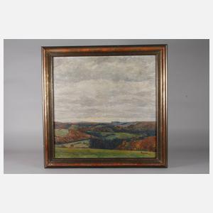 Herbstliche Mittelgebirgslandschaft