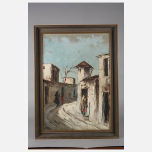 Dorfstraße im Orient