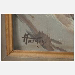 Dorfstraße im Orient