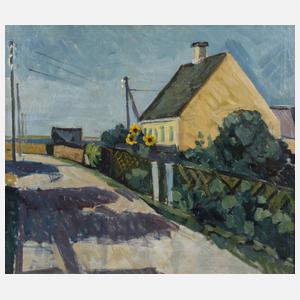 Sommerliche Landstraße