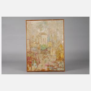 Abstrakte Stadtlandschaft