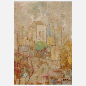 Abstrakte Stadtlandschaft