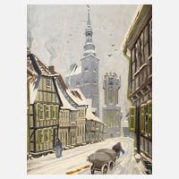 Ansicht von Halle im Winter111