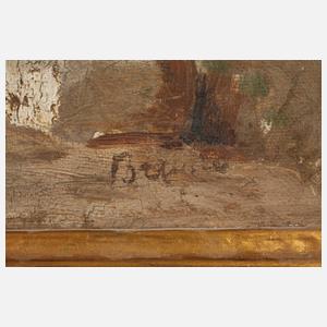 Mediterrane Dorfansicht