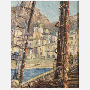 Mediterranes Küstenstädtchen