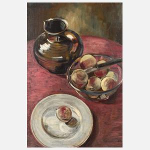 Stillleben mit Pfirsichen