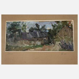 Konvolut Gemälde russischer Künstler