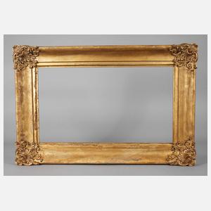 Biedermeier-Goldstuckrahmen