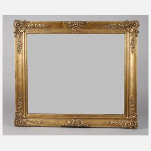 Spätbiedermeierrahmen Mitte 19. Jh.