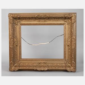 Historismus Goldstuckrahmen um 1900