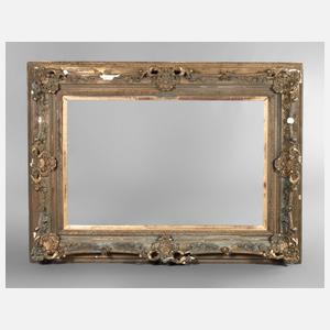 Massiver Historismus-Goldstuckrahmen um 1890