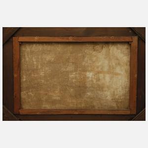 Breite Eichenholzleiste um 1910