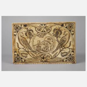 Elfenbeinschatulle Barock