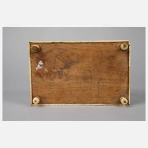 Elfenbeinschatulle Barock