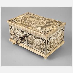 Elfenbeinschatulle Barock