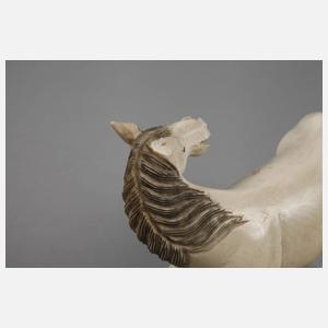 Fünf figürliche Elfenbeinschnitzereien