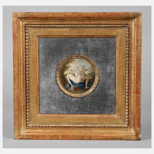 Miniatur Leda mit dem Schwan