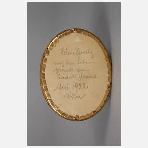 Rudolf Sternad, Elfenbeinminiatur Helene Kenedy