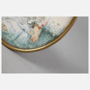 Rudolf Sternad, Elfenbeinminiatur Helene Kenedy