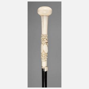 Spazierstock Elfenbein