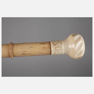 Spazierstock Elfenbein