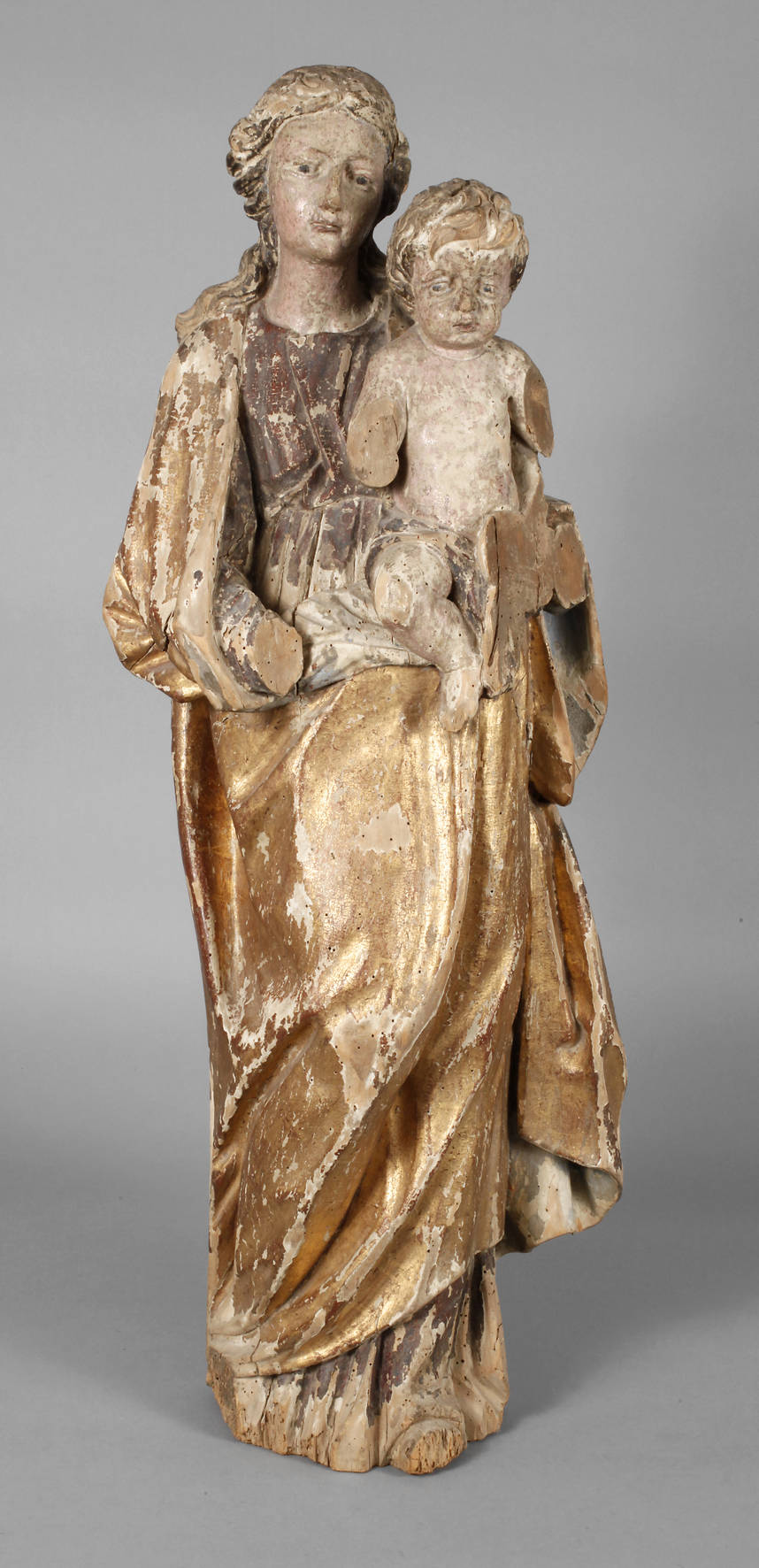 Geschnitzte Marienplastik Barock
