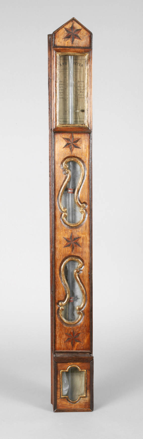 Barometer im Barockstil