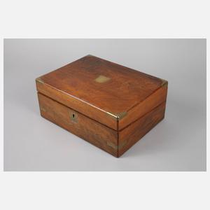 Reiseschreibschatulle Biedermeier