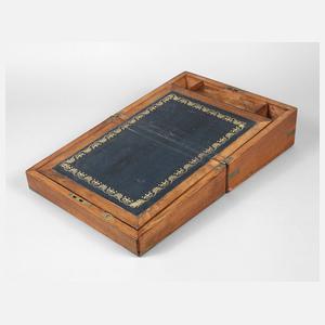 Reiseschreibschatulle Biedermeier