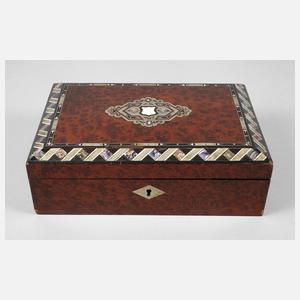 Intarsierte Schmuckschatulle