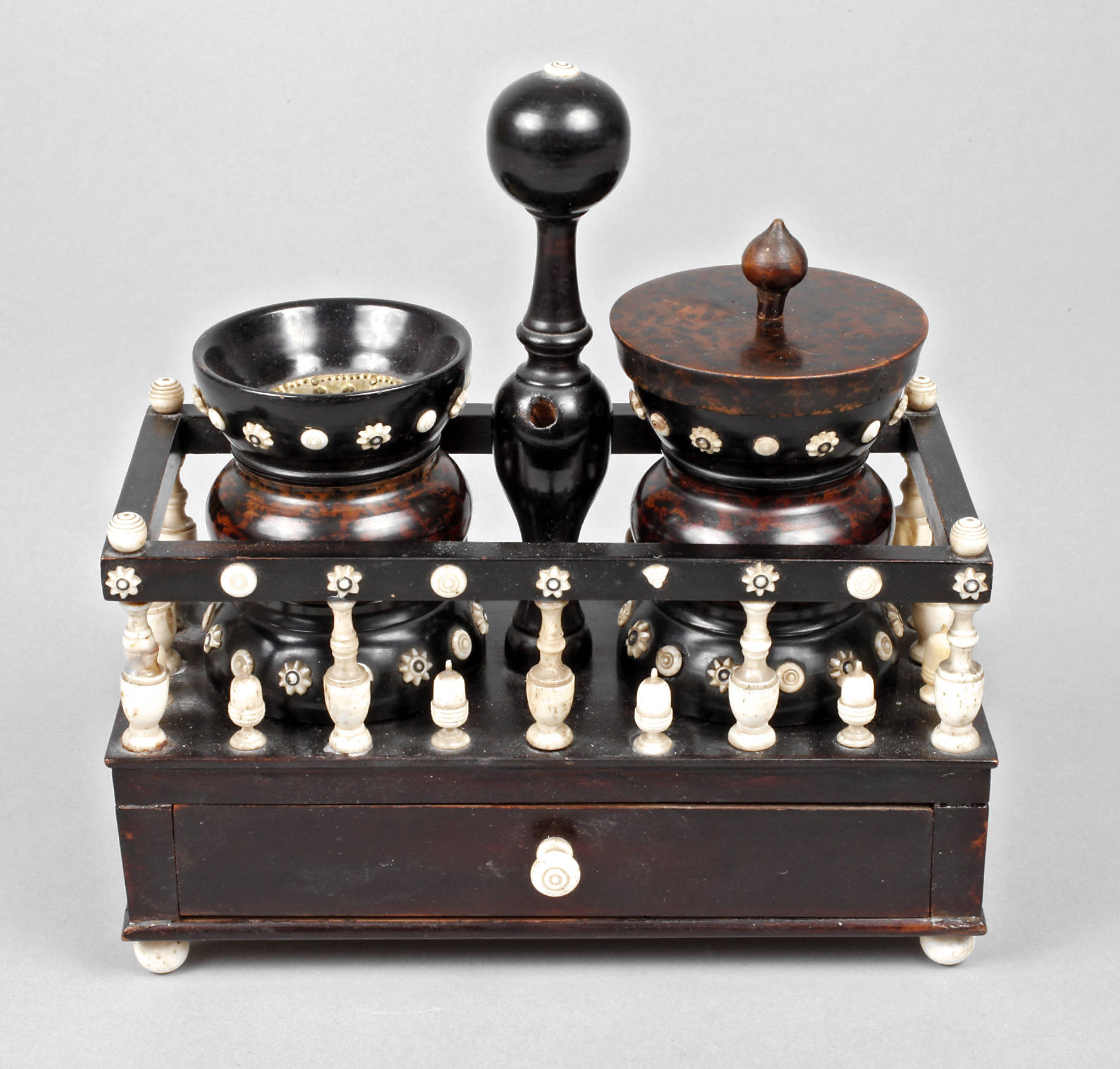 Schreibtischgarnitur Biedermeier