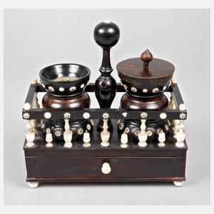 Schreibtischgarnitur Biedermeier