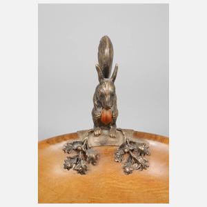 Schale mit Silbermontierung