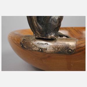 Schale mit Silbermontierung