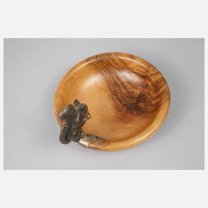 Schale mit Silbermontierung