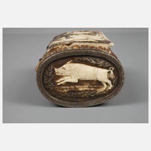 Jagdliche Tabatiere