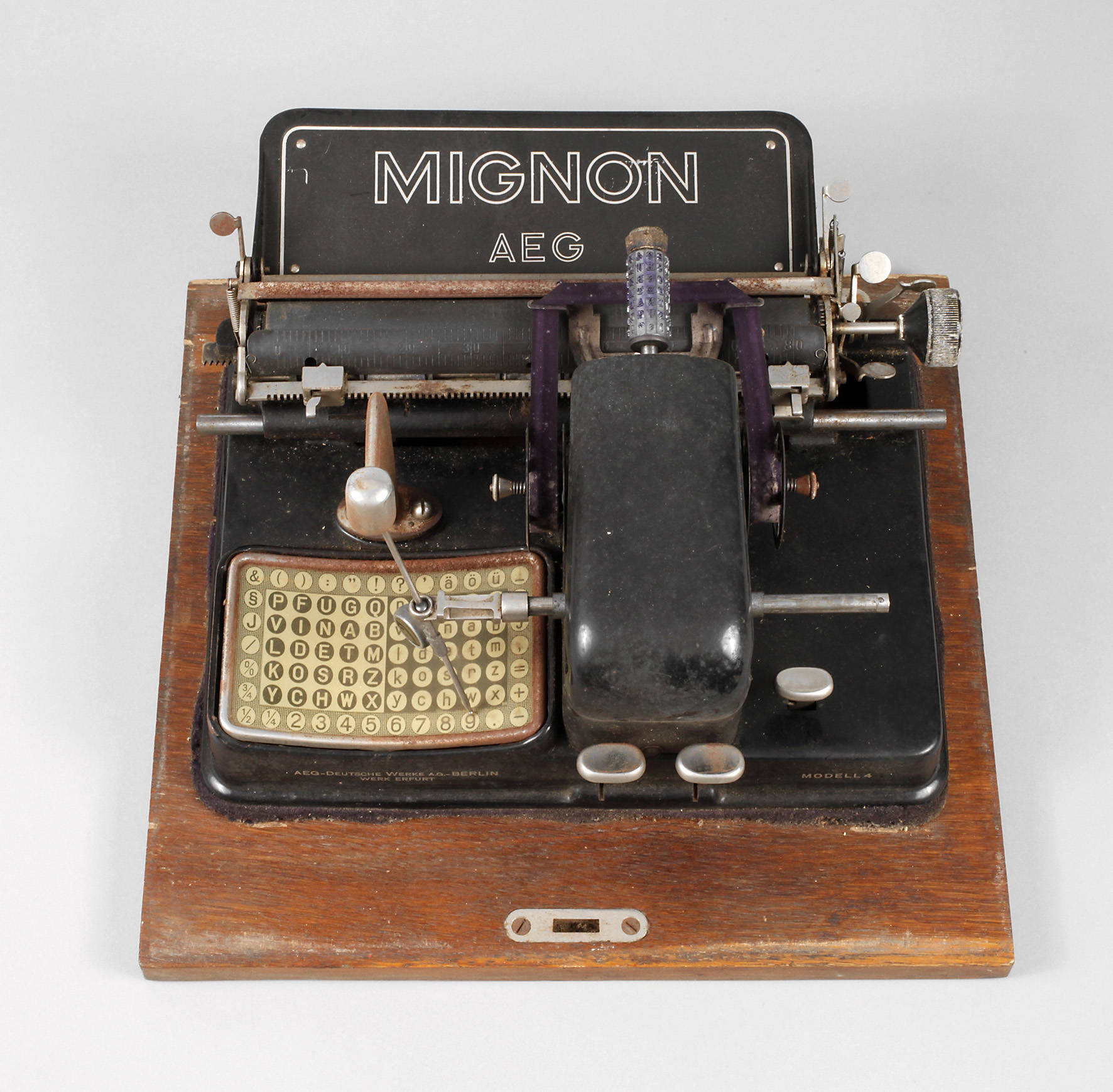 Schreibmaschine AEG Mignon
