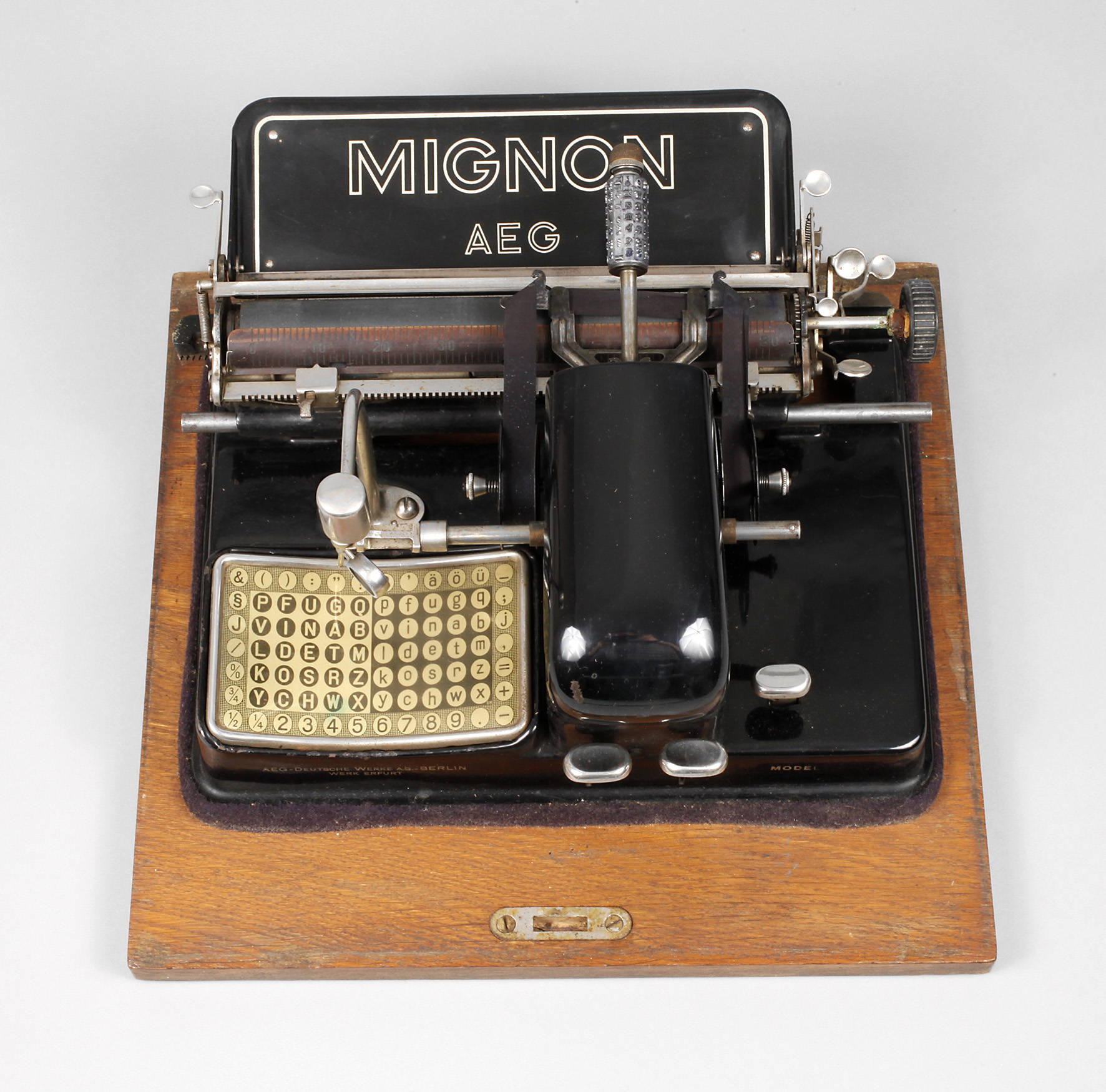 Schreibmaschine AEG Mignon