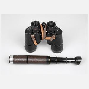 Fernglas und Fernrohr