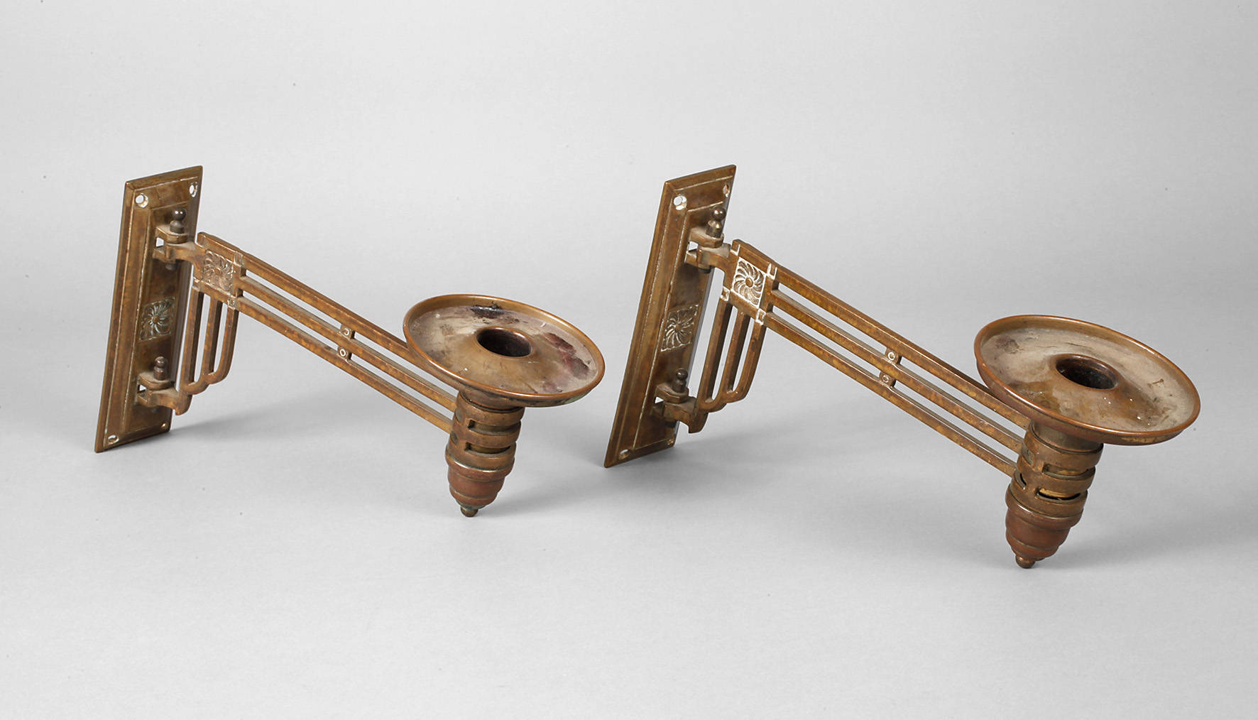 Paar Klavierleuchter