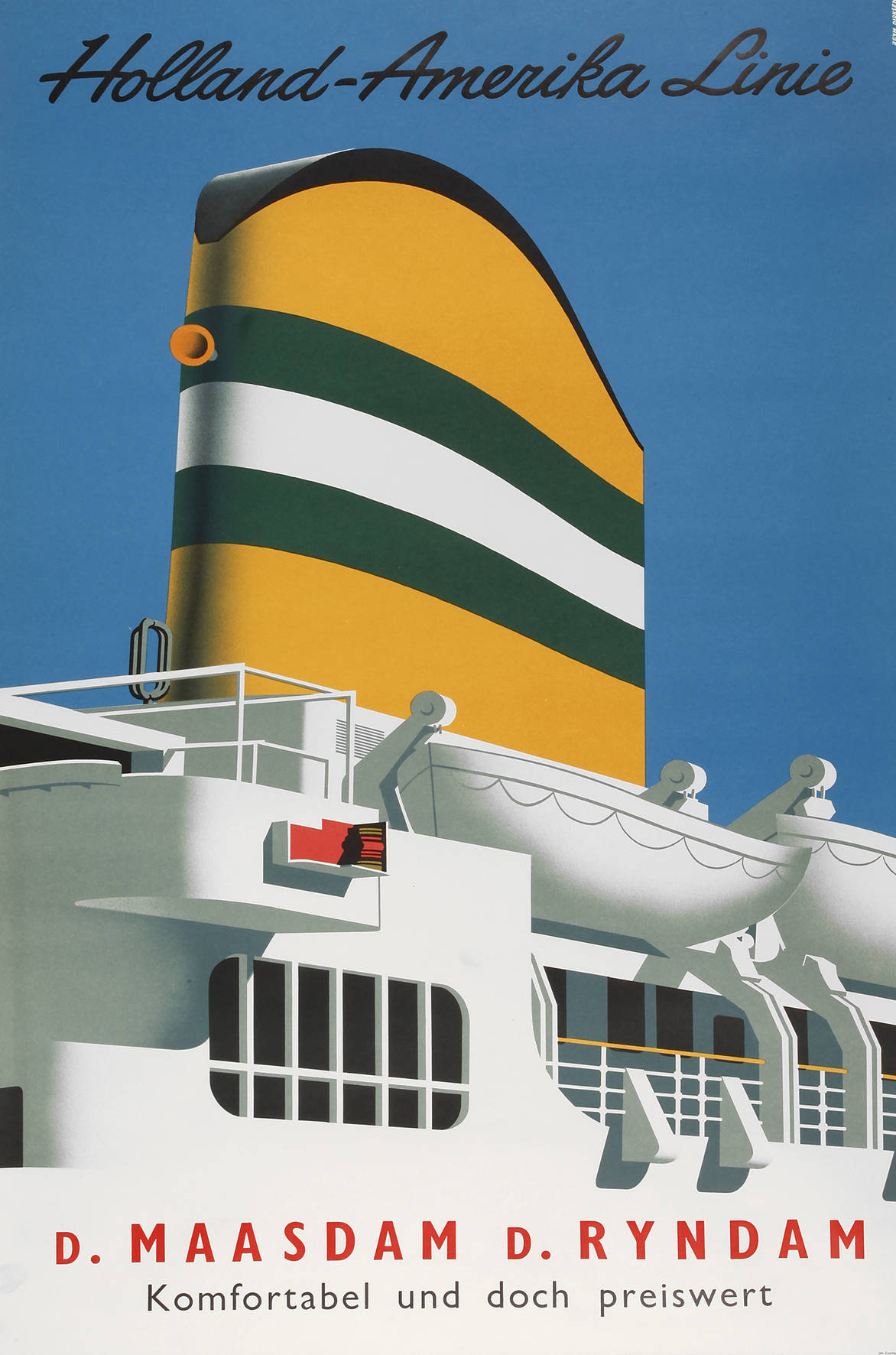 Plakat Holland-Amerika-Linie