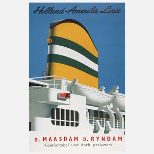 Plakat Holland-Amerika-Linie