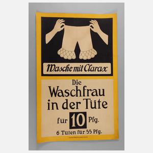 Werbeplakat Clarax