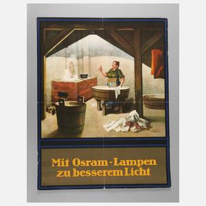 Werbeplakat Osram