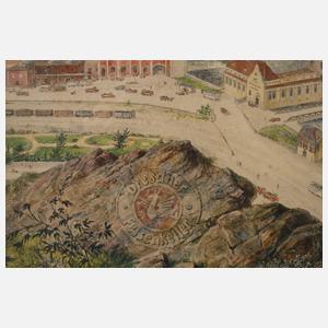 Fabrikansicht Brauerei Felsenkeller