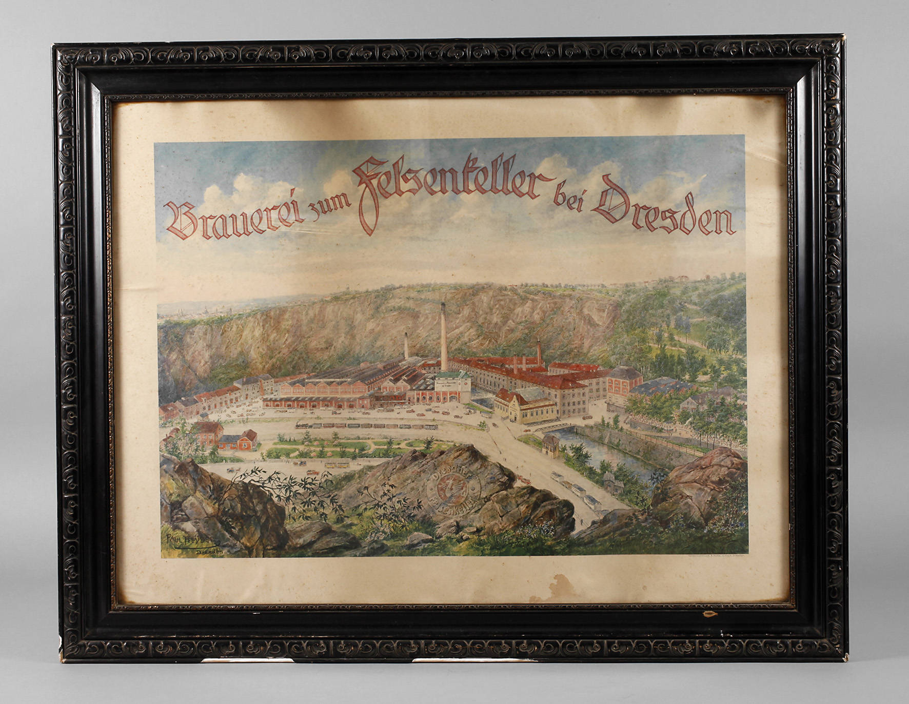 Fabrikansicht Brauerei Felsenkeller