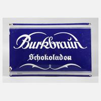 Emailleschild Burkbraun-Schokoladen111