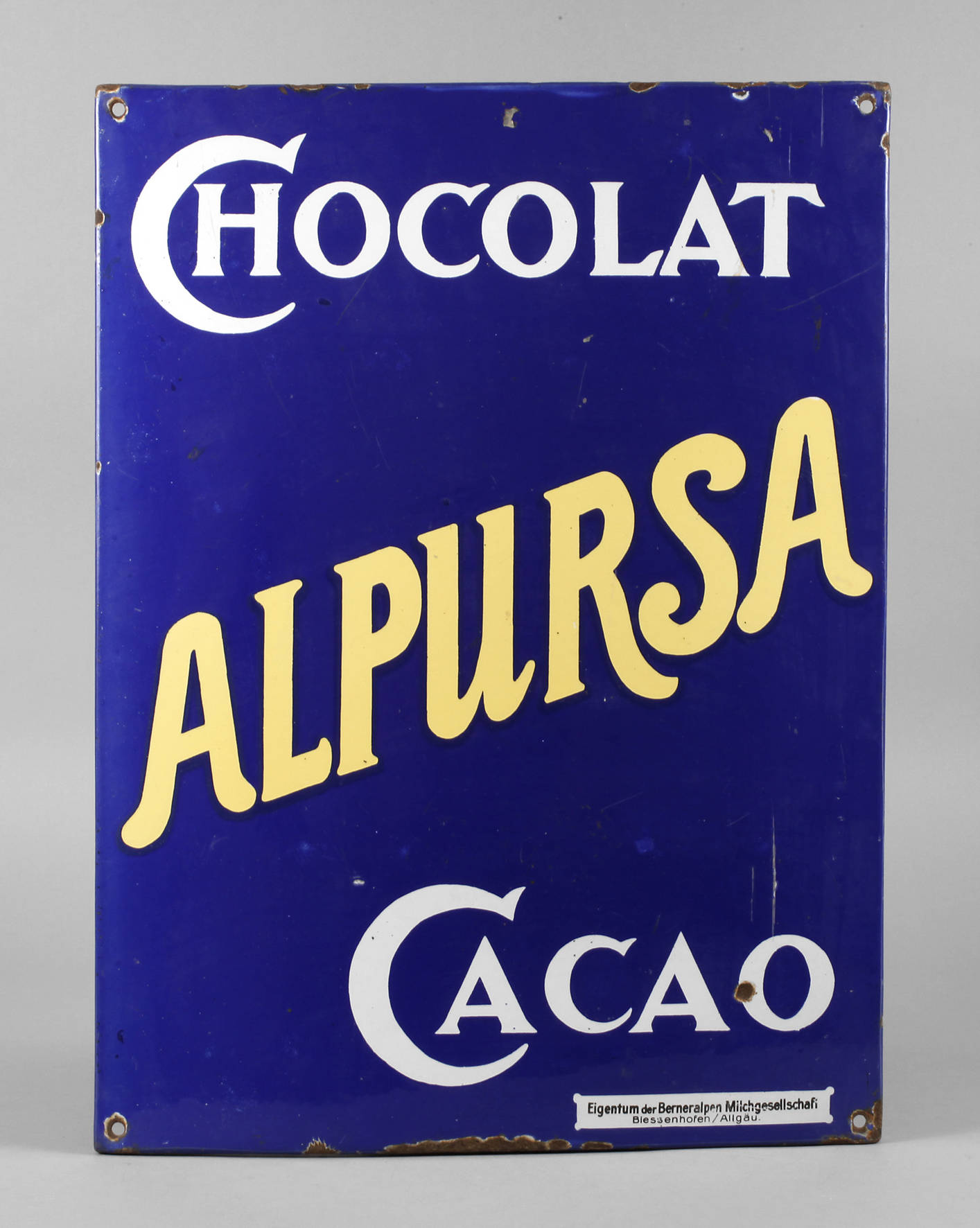 Emailleschild Alpursa