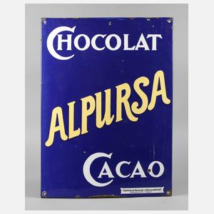 Emailleschild Alpursa