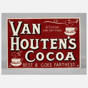 Kleines Emailleschild van Houtens